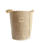 TECH Maceta Geotextil Profesional Camel - 12 litros