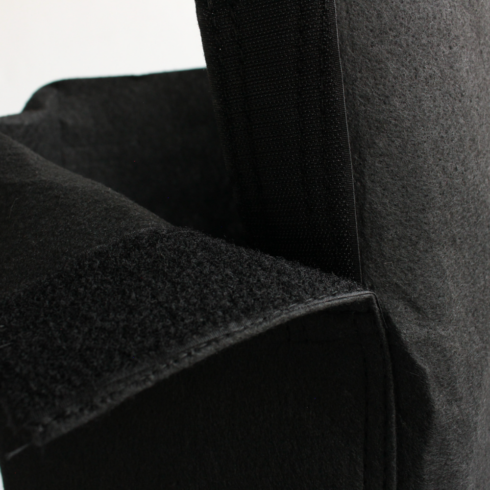 TECH Maceta Geotextil Liviana Negra - 20 litros