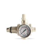 Bugatti Valvula Reductora de Presión con Manometro - 3/4