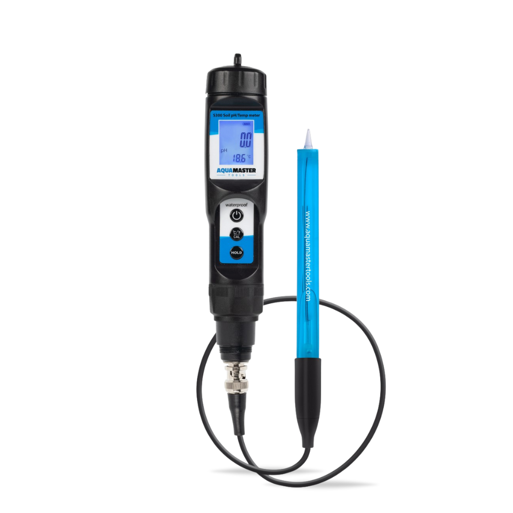 Aqua Master S300 Pro 2 Medidor Portable de pH para Suelo