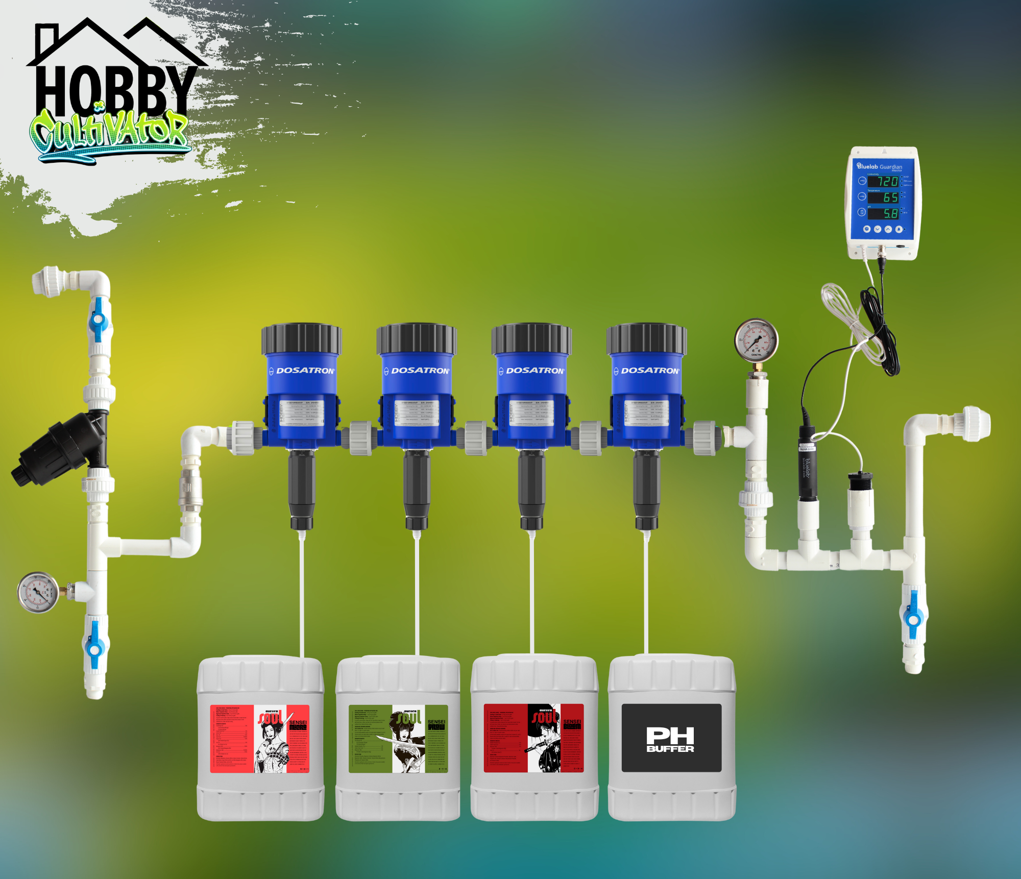 Dosatron Hobby para autocultivo