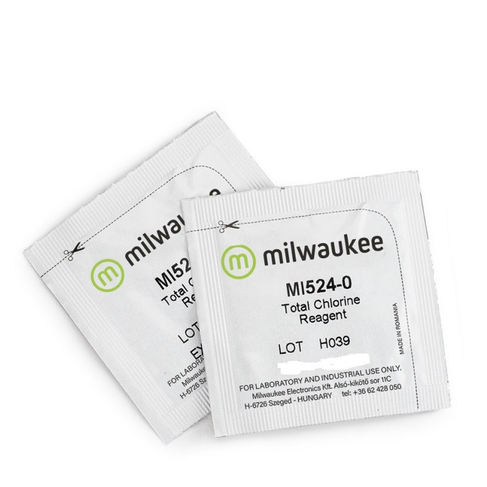 Milwaukee MI524 reactivo en polvo para CLORO TOTAL