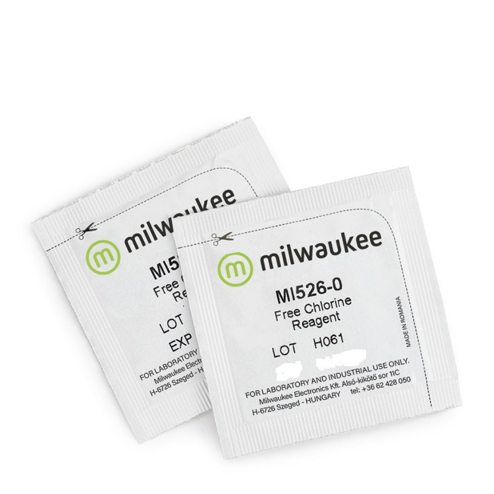 Milwaukee MI526 reactivo en polvo para CLORO LIBRE