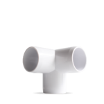 Codo de 3 vías PVC