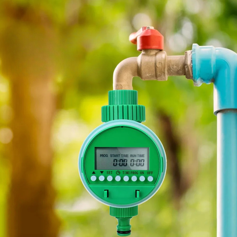 Irripower Controlador y Temporizador de Riego para Grifo
