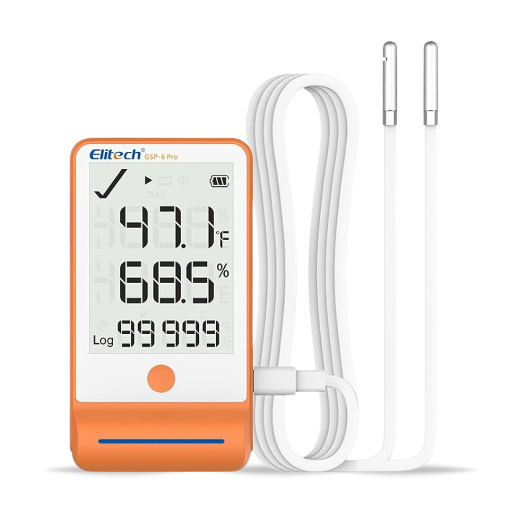 Elitech GSP-6 Datalogger Bluetooth Temperatura Humedad