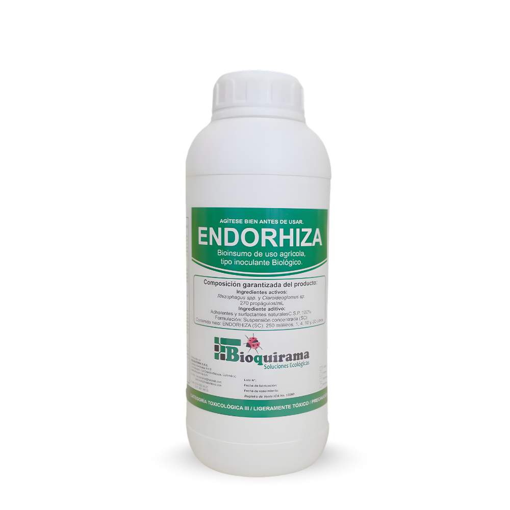 ENDORHIZA Biofertilizante Promotor de Crecimiento