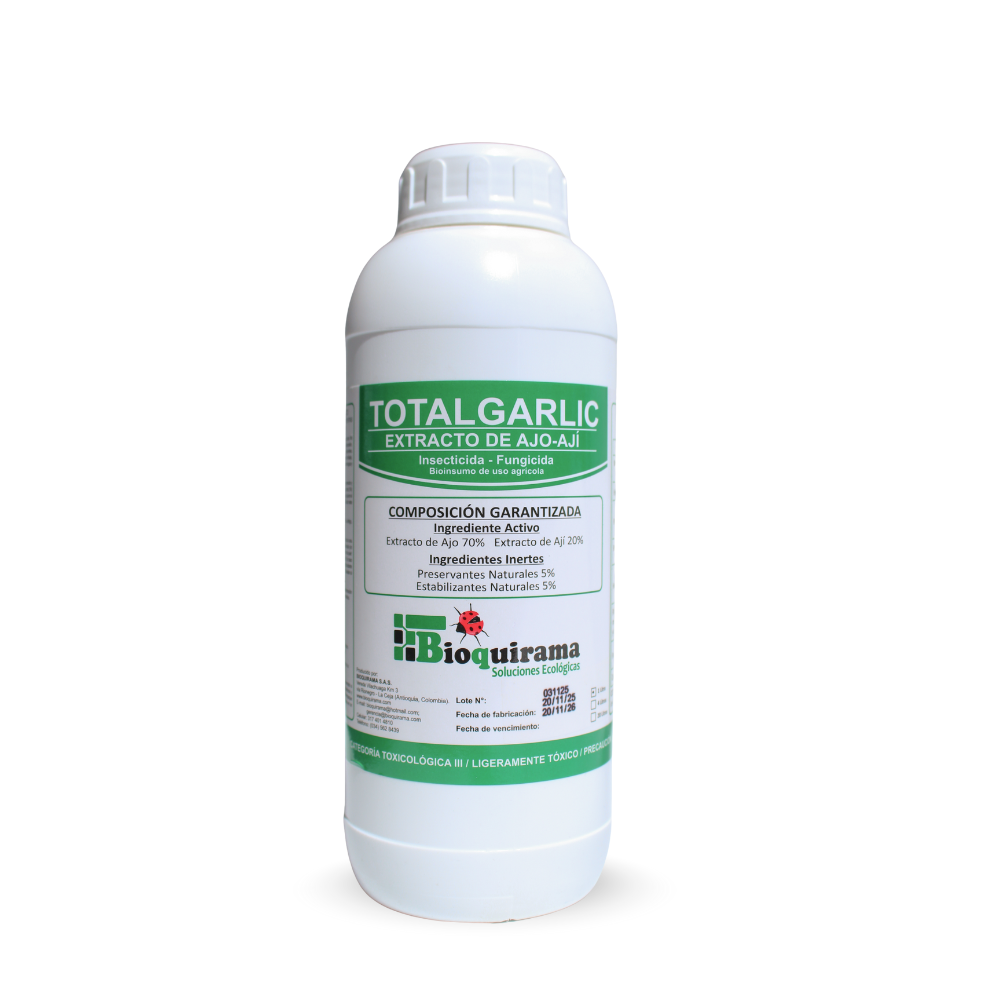 TOTALGARLIC Bioinsecticida Extracto Vegetal