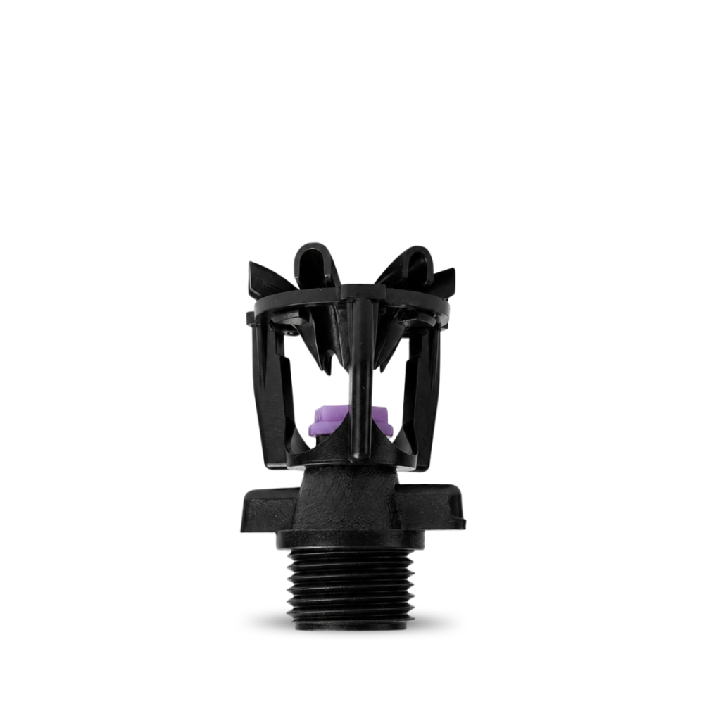 Aspersor mini sombrilla ángulo alto boquilla lila 1/2"